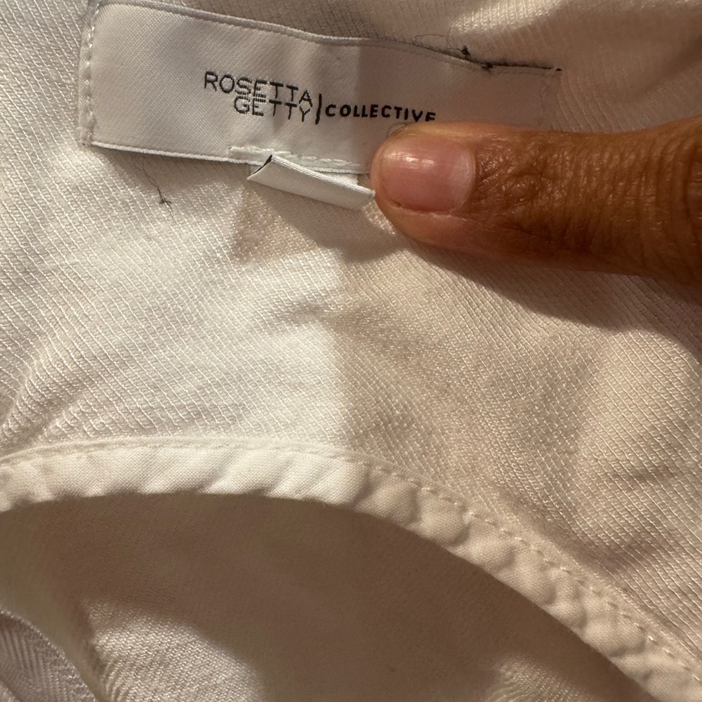 Rosetta Getty Ivory Jumpsuit - Picture 4 of 6